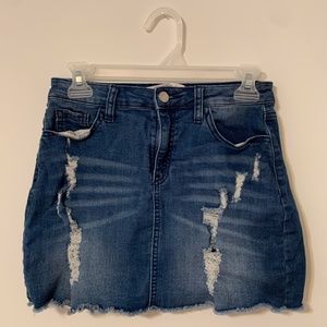 Denim Skirt